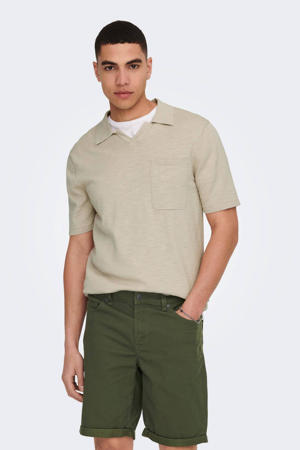 regular fit polo ONSACE pumice stone