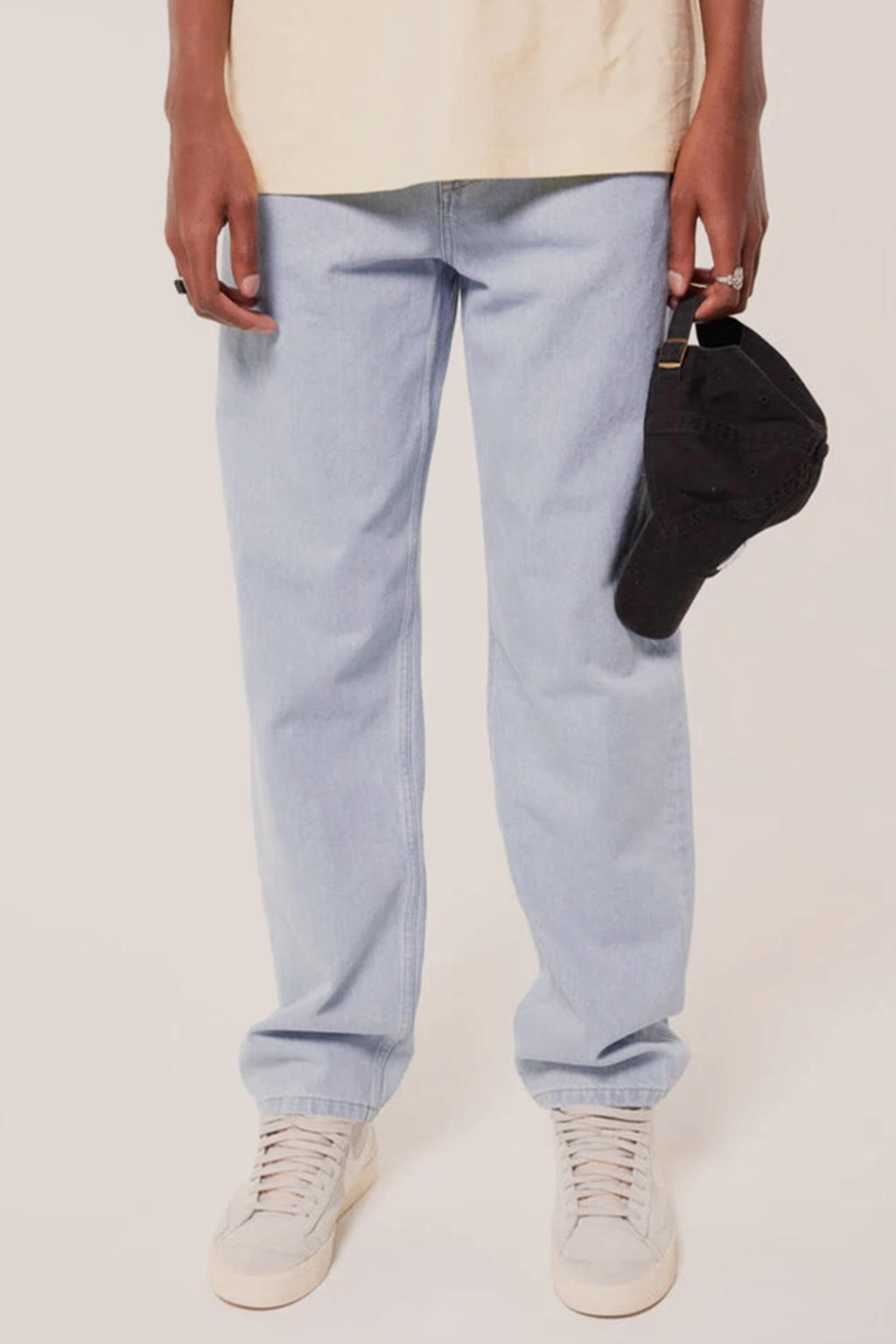 America Today loose fit jeans bleached denim