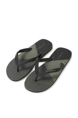 Profile Colourblock Sandals  teenslippers groen/zwart