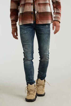 slim fit jeans Ego Vann mid blue repair