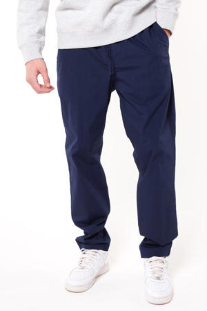 tapered fit joggingbroek dark blue