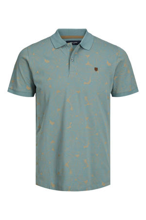 polo JPRBLUFLORAL met all over print trellis