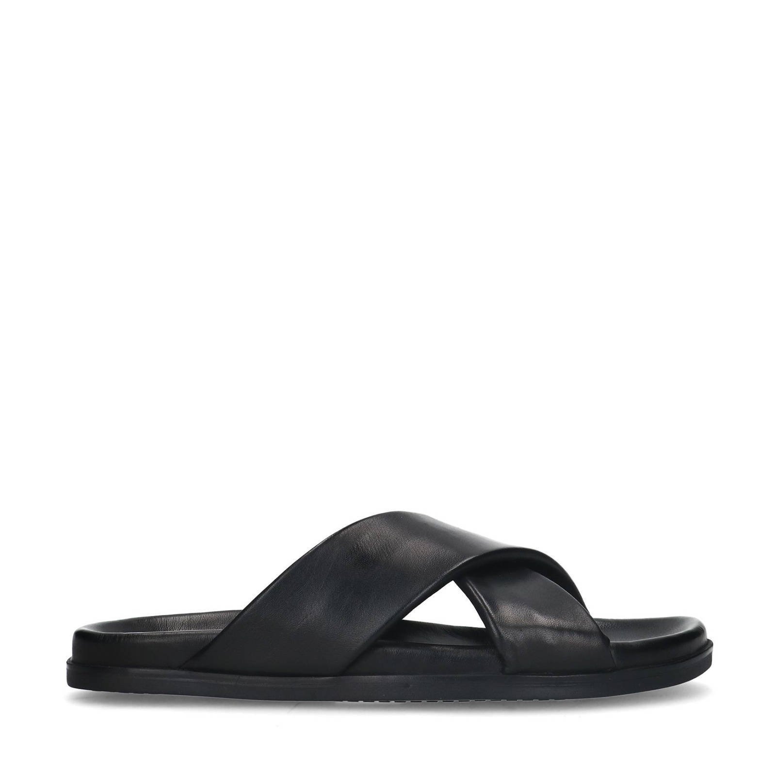 Manfield best sale sandalen zwart