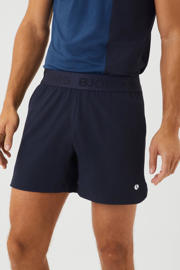 thumbnail: Donkerblauwe heren Björn Borg sportshort Ace van gerecycled polyester met regular fit, regular waist en elastische tailleband