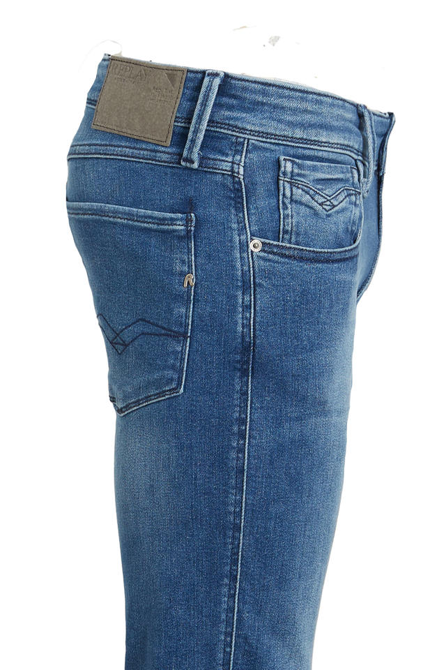 REPLAY slim fit jeans ANBASS medium blue | Union River