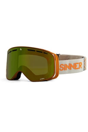 ski bril Olympia mat oranje