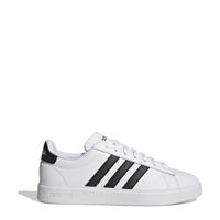 thumbnail: Wit en zwarte unisex adidas Sportswear Grand Court 2.0 sneakers van imitatieleer/voering: mesh/voetbed: eva met veters