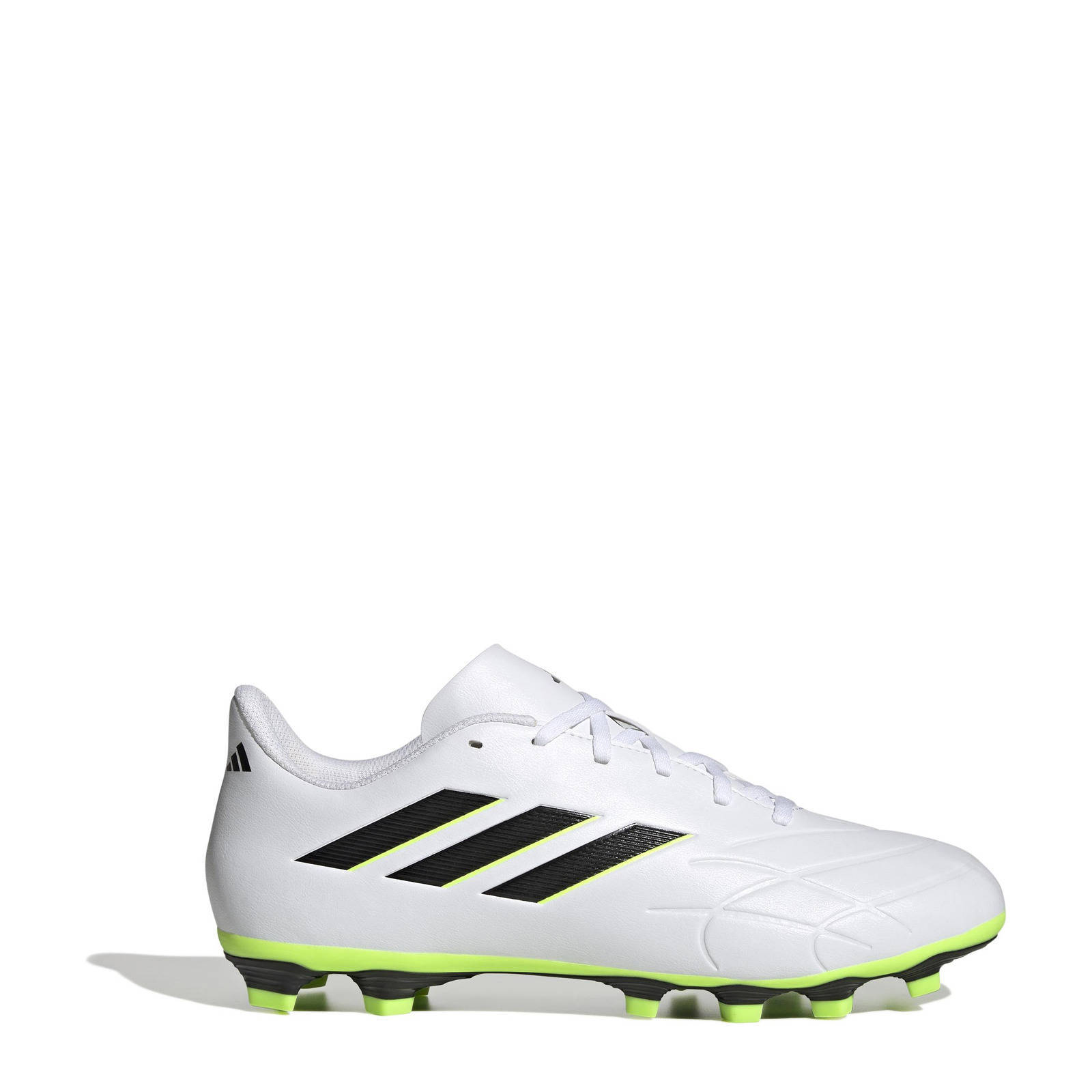 adidas Performance COPA PURE.4 FxG voetbalschoenen wit zwart geel