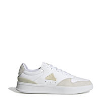 thumbnail: Wit en lichtgrijze dames adidas Sportswear Kantana sneakers van leer/voering: mesh/voetbed: eva met veters