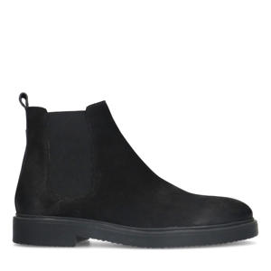   suède chelsea boots taupe