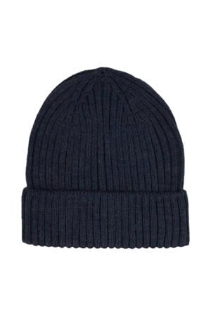 muts donkerblauw