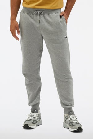 regular fit joggingbroek Small Logo Pants grijs
