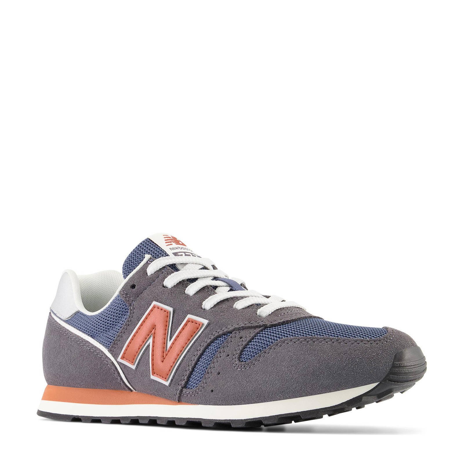 New Balance 373 V2 sneakers grijs oranje blauw Union River