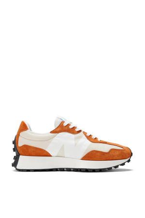 327  sneakers oranje/beige/wit