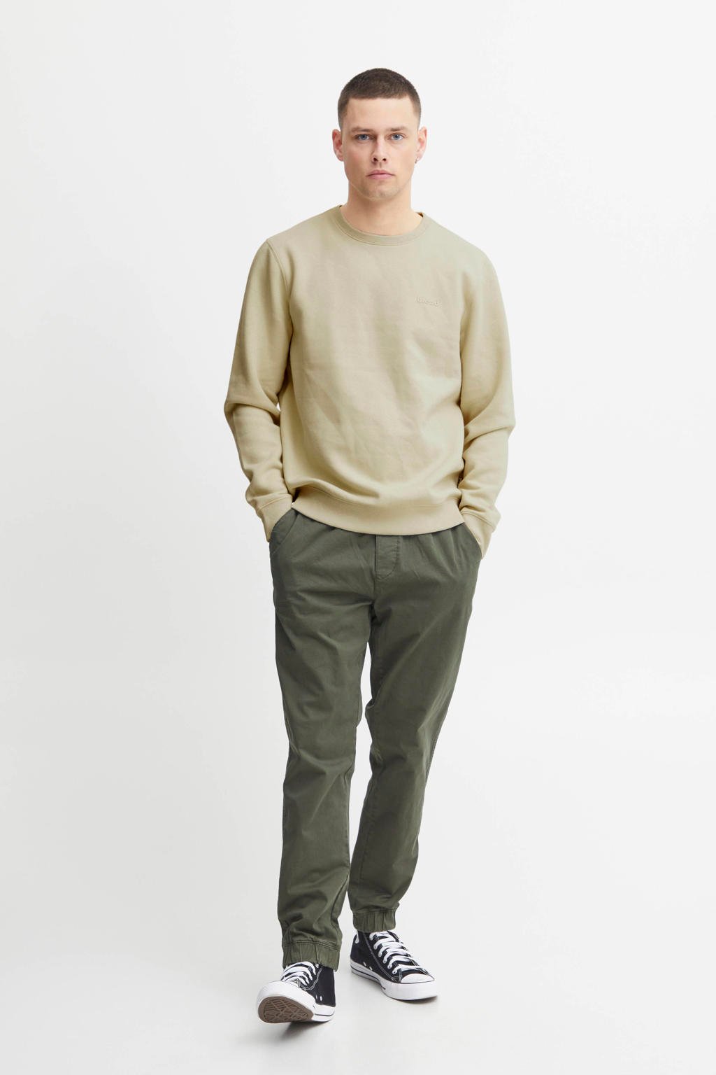 Blend sweater oyster gray
