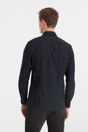thumbnail: anytime Slim fit overhemd met vlinderstrik donkerblauw