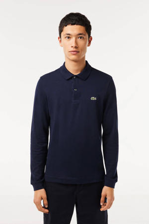 slim fit polo PH4013-33 met logo 166 navy blue