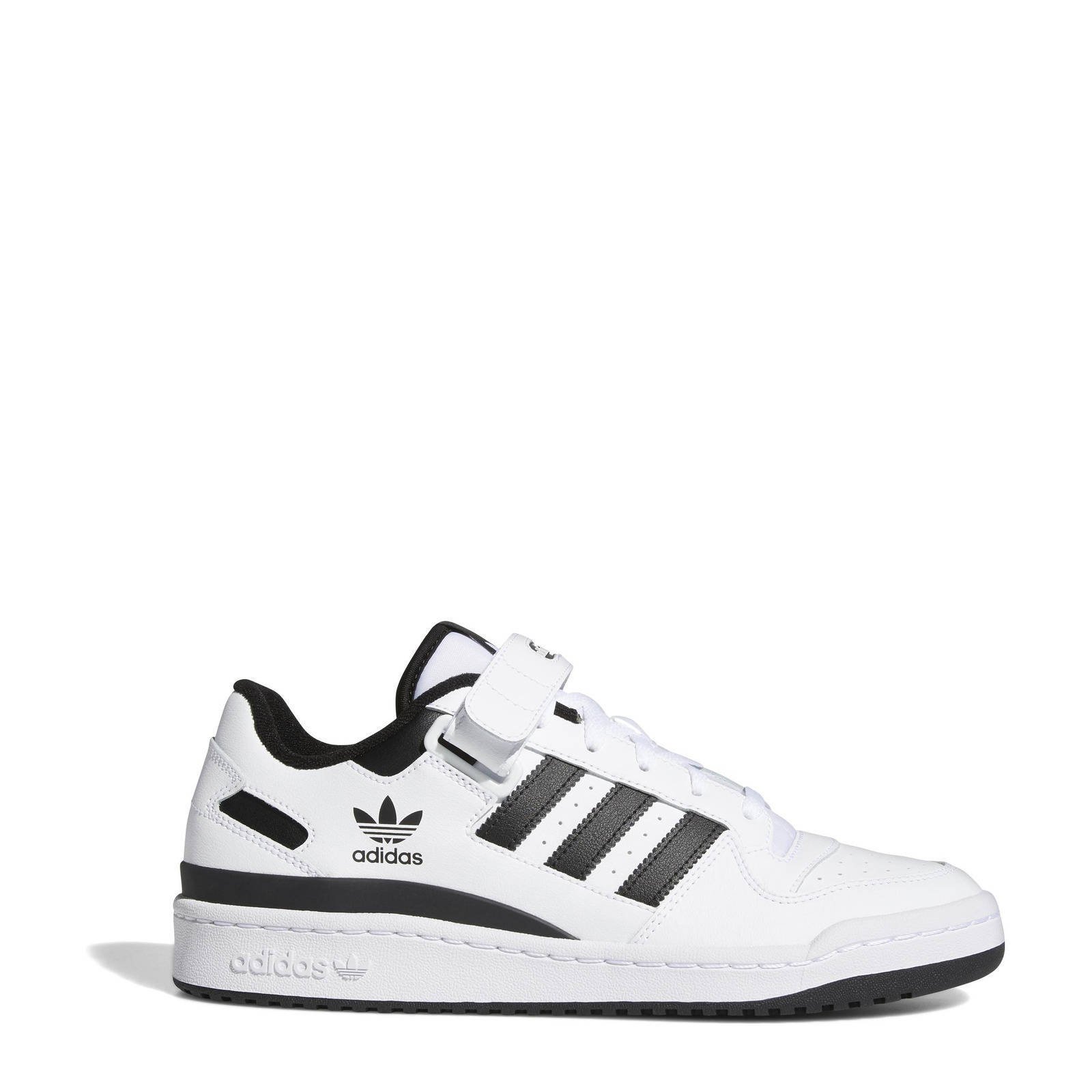 Adidas sneakers zwart outlet wit