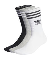 thumbnail: adidas Originals sokken - set van 3 wit/grijs/zwart