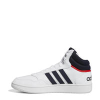 thumbnail: adidas Sportswear Hoops Mid 3.0 sneakers wit/donkerblauw/rood