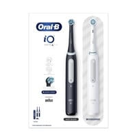 thumbnail: Oral-B  IO 4 - 2 elektrische tandenborstels - Zwart + Wit