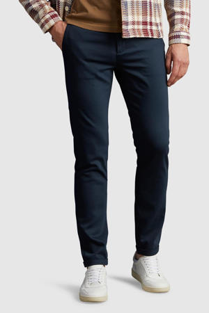 slim fit chino Riser donkerblauw