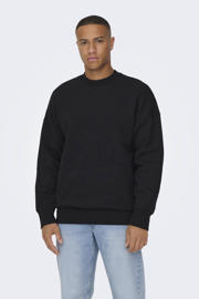 thumbnail: ONLY & SONS sweater ONSDAN met logo zwart