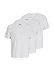 thumbnail: JACK & JONES T-shirt JACUNDER (set van 3) wit