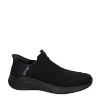 thumbnail: Zwarte heren Skechers Hands Free Slip-ins Flex 3.0 sneakers van textiel 
