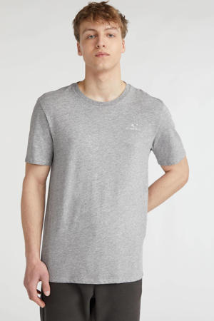 T-shirt met logo grijs