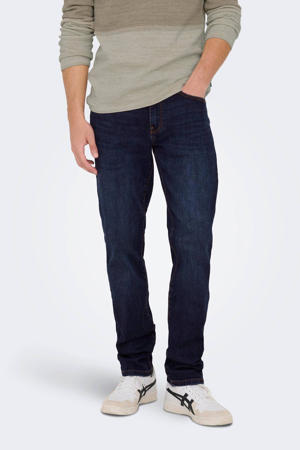 regular fit jeans ONSWEFT 6752 dark blue denim