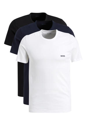 ondershirt (set van 3) zwart/wit/donkerblauw