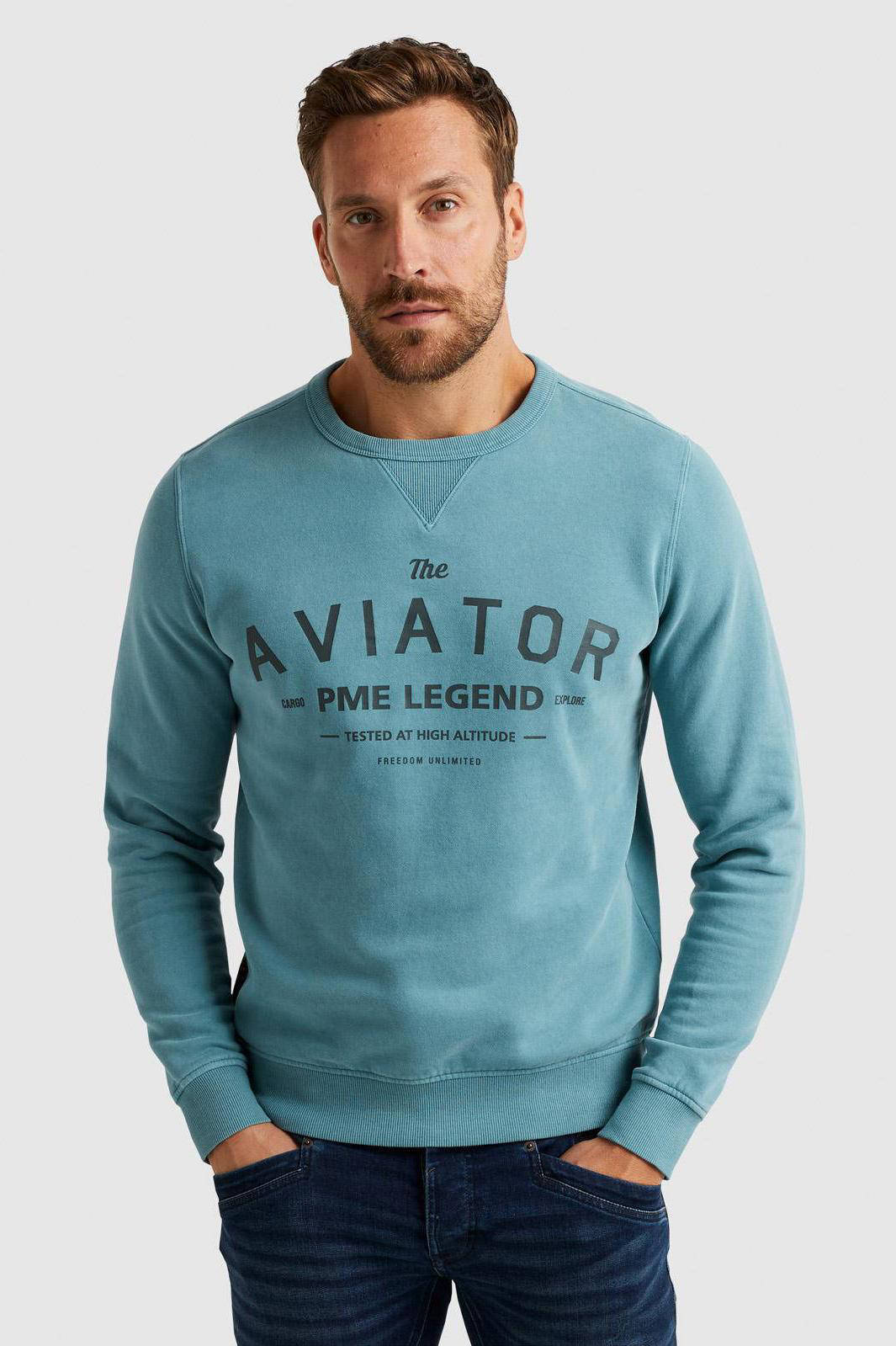 Pme legend sweater blauw sale