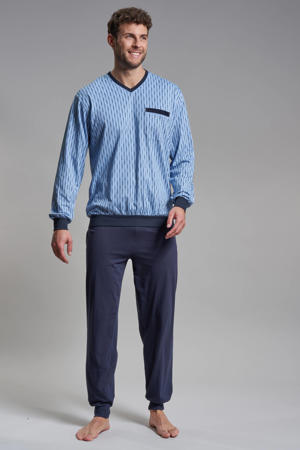 pyjama lichtblauw/donkerblauw