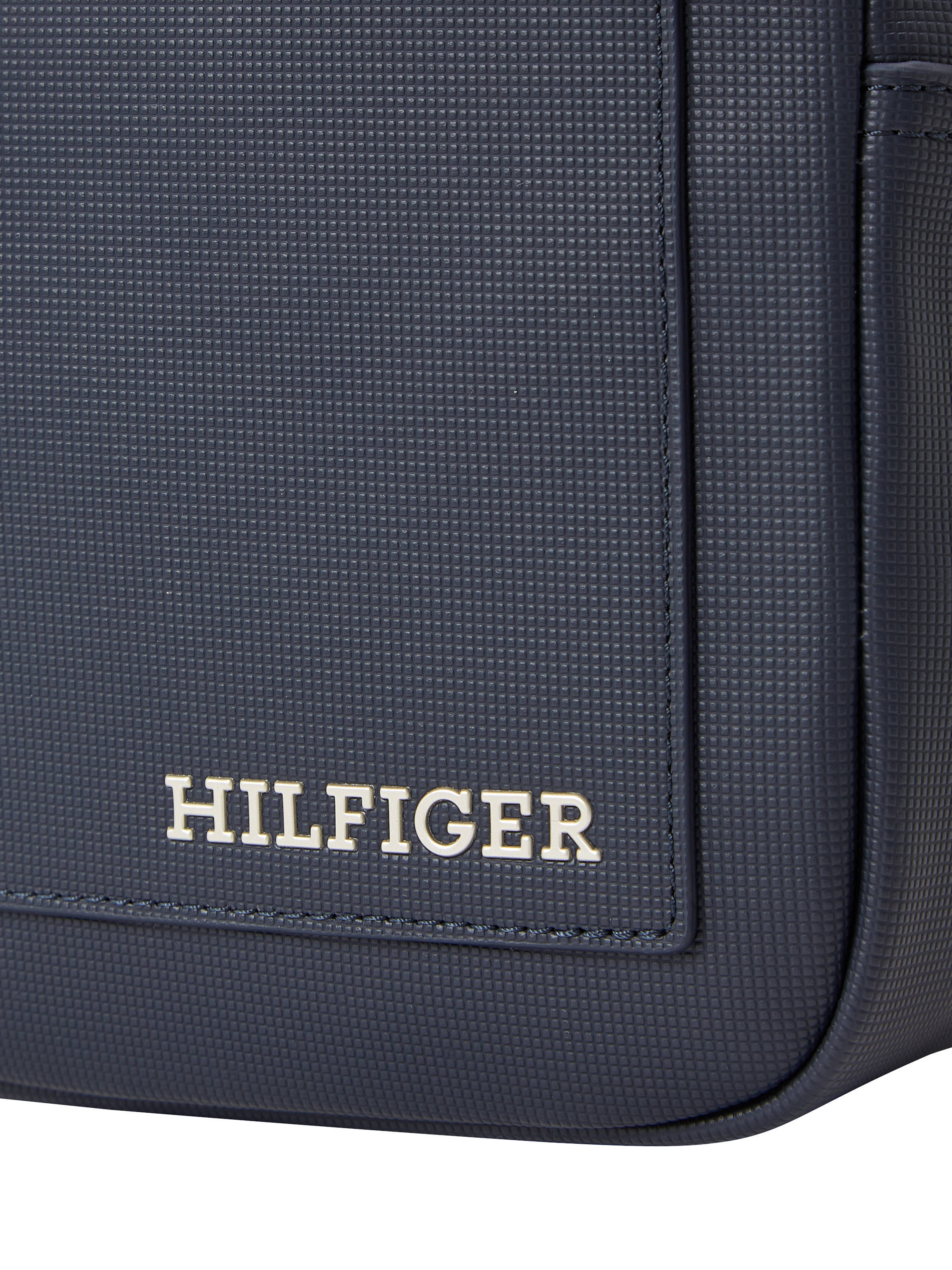 Tommy Hilfiger schoudertas TH Pique donkerblauw Union River