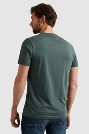 thumbnail: PME Legend regular fit T-shirt met printopdruk grijsgroen