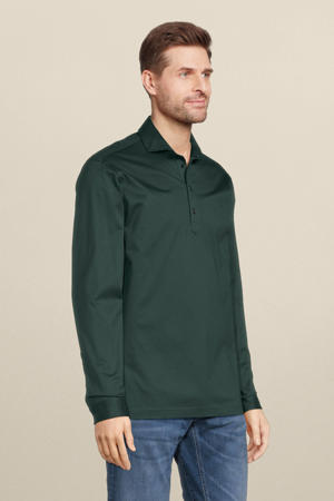 slim fit polo JPRBLAJERSEY groen