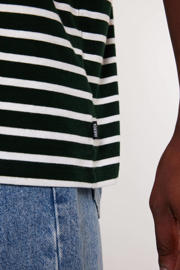thumbnail: America Today gestreept regular fit T-shirt zwart/wit