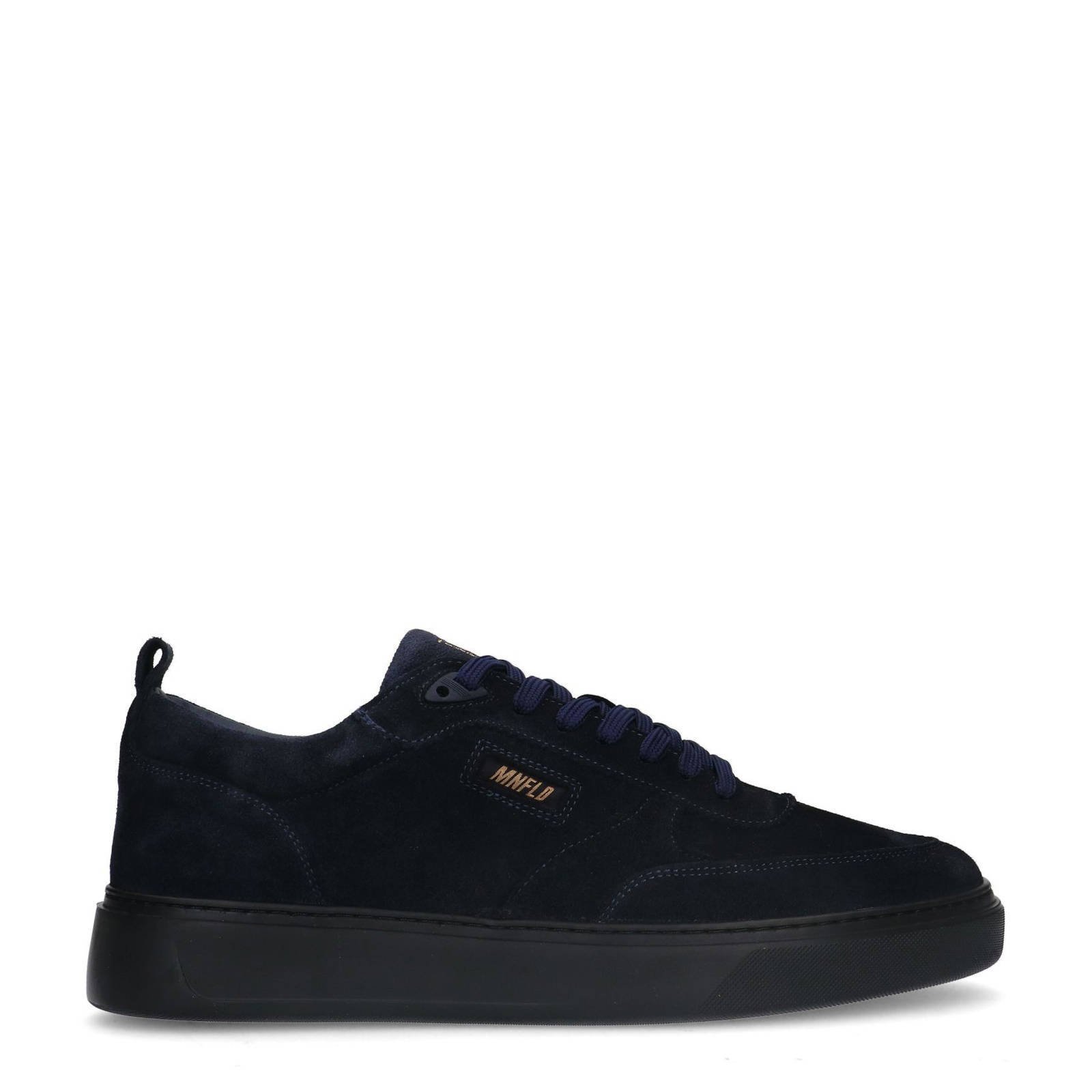 Donkerblauwe shops sneakers heren