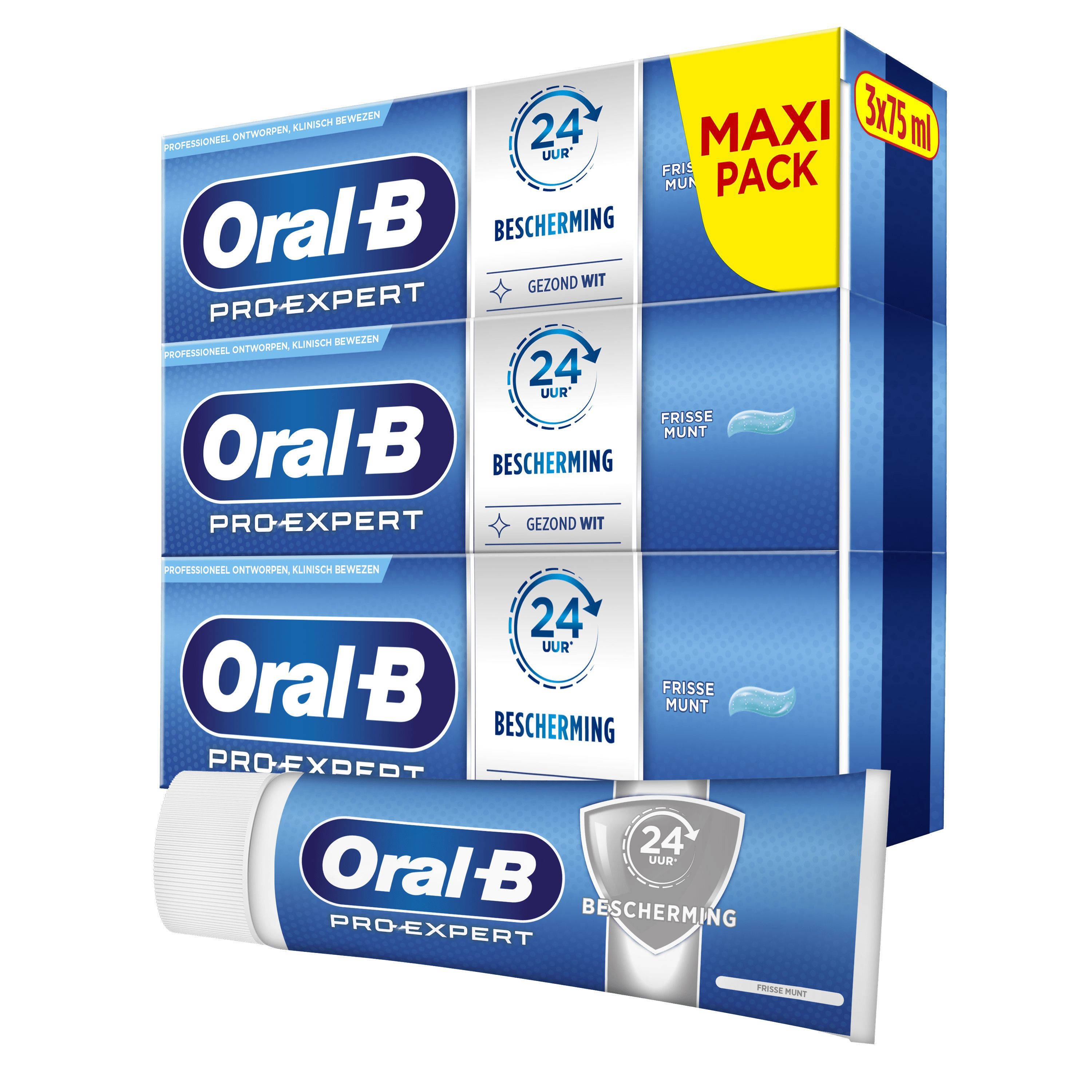 Oral-B Pro-Expert Gezond Wit Tandpasta - 3 X 75 Ml | Union River