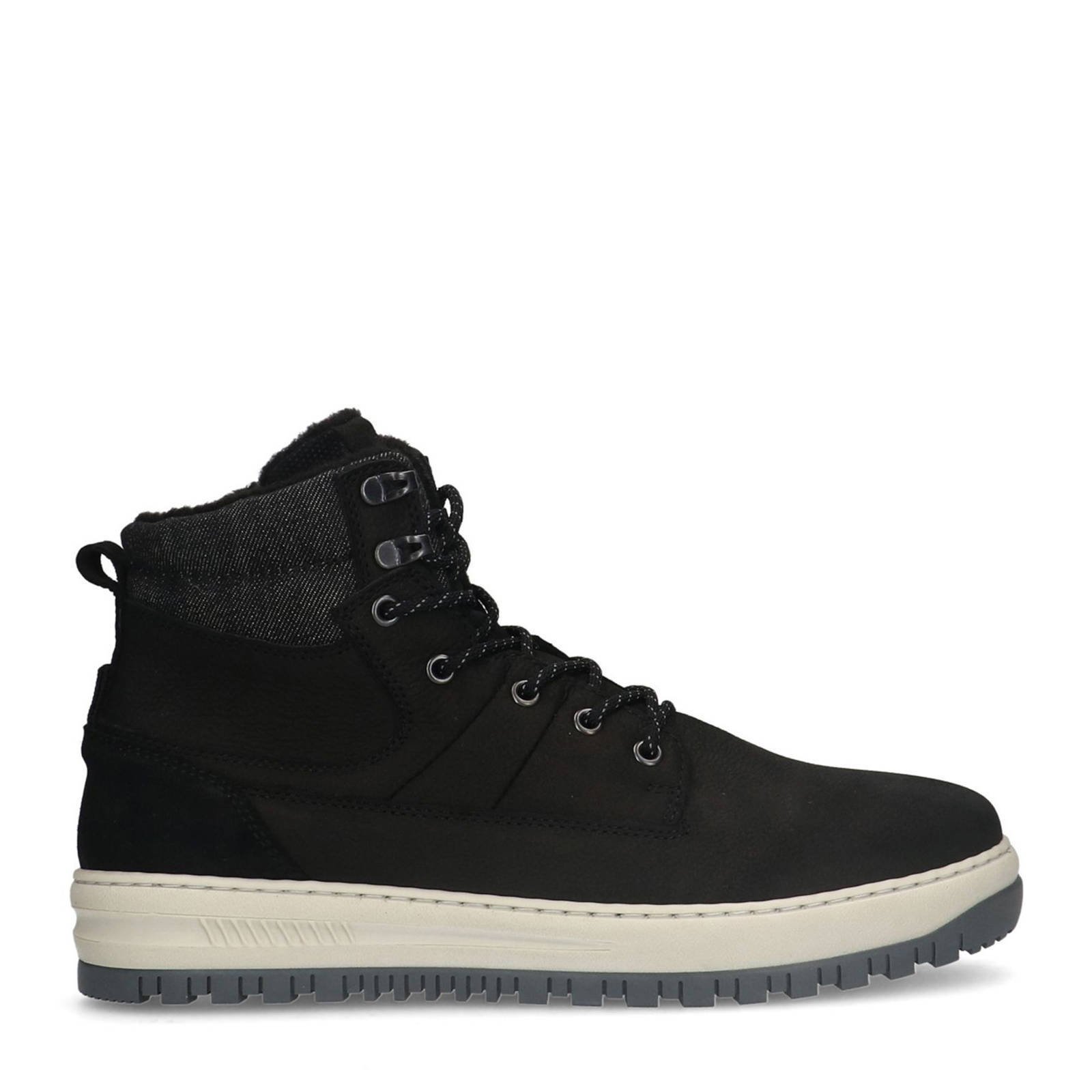 Zwarte sneakers met rits hot sale