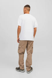 thumbnail: JACK & JONES CORE regular fit T-shirt JCODUST van biologisch katoen wit