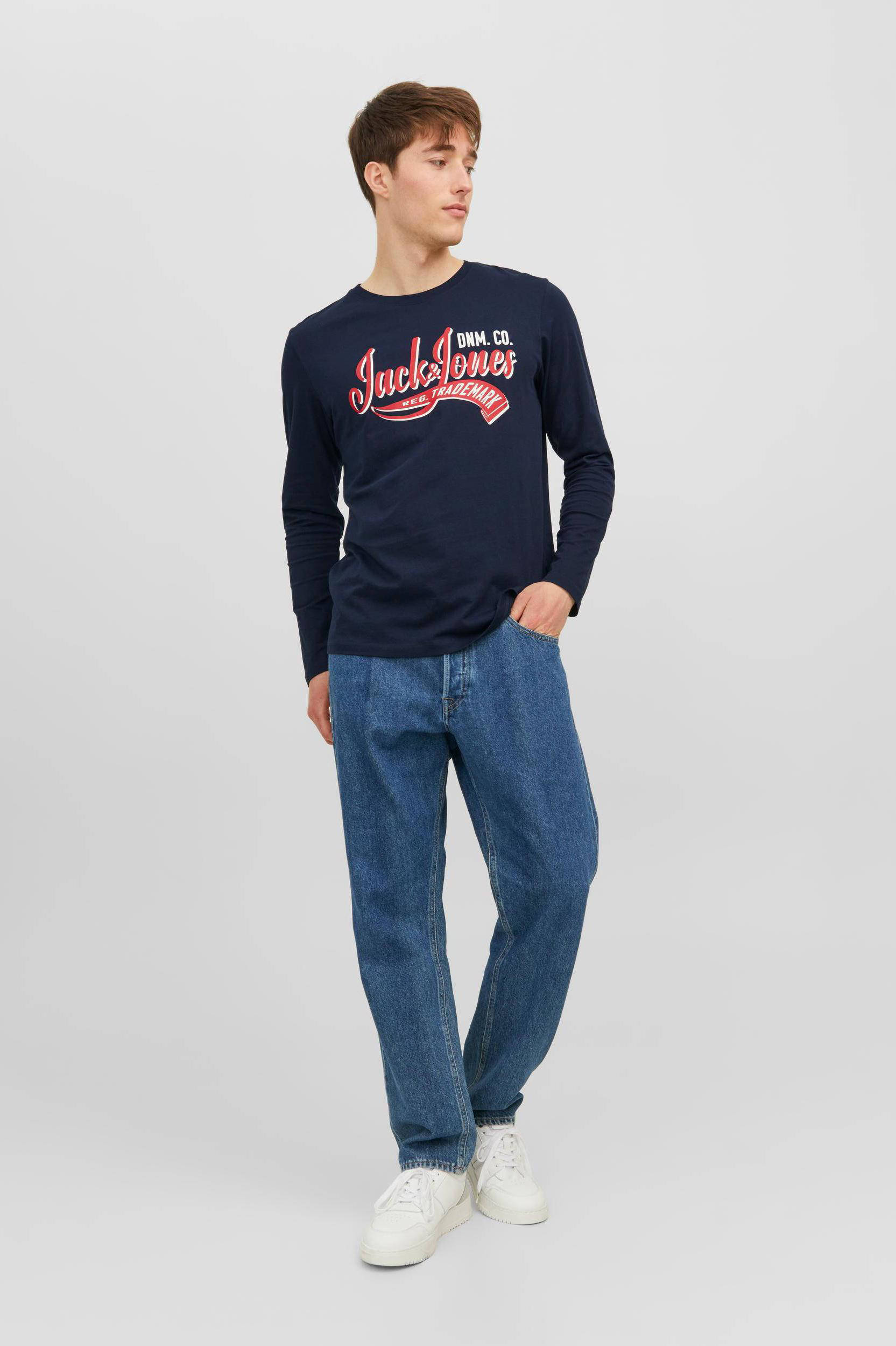 Long sleeve heren discount jack and jones