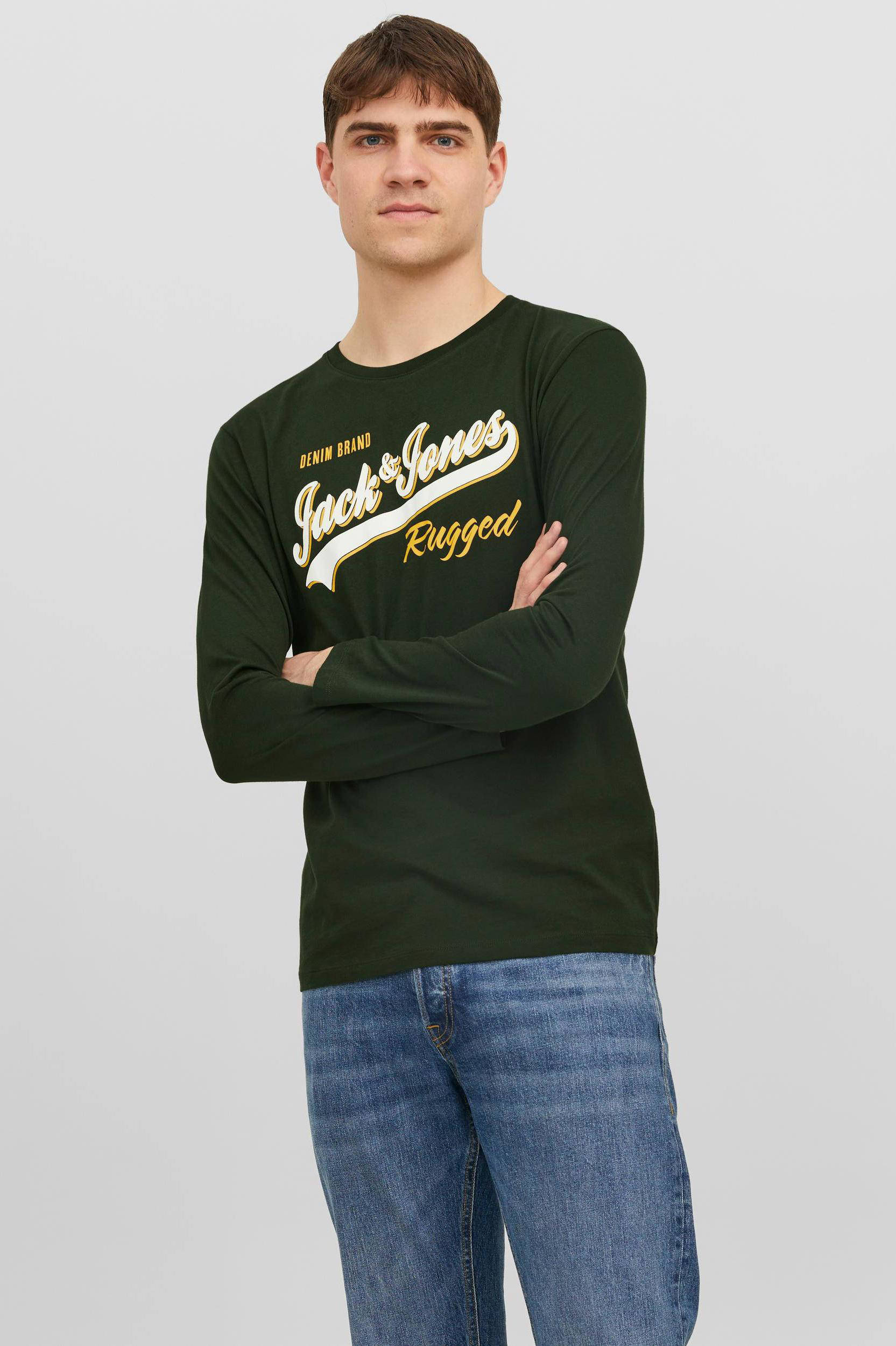 Long sleeve heren discount jack and jones