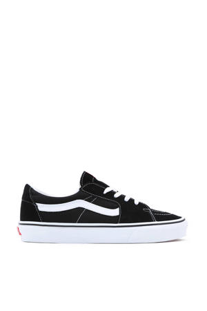 SK8 Low suède sneakers zwart/wit