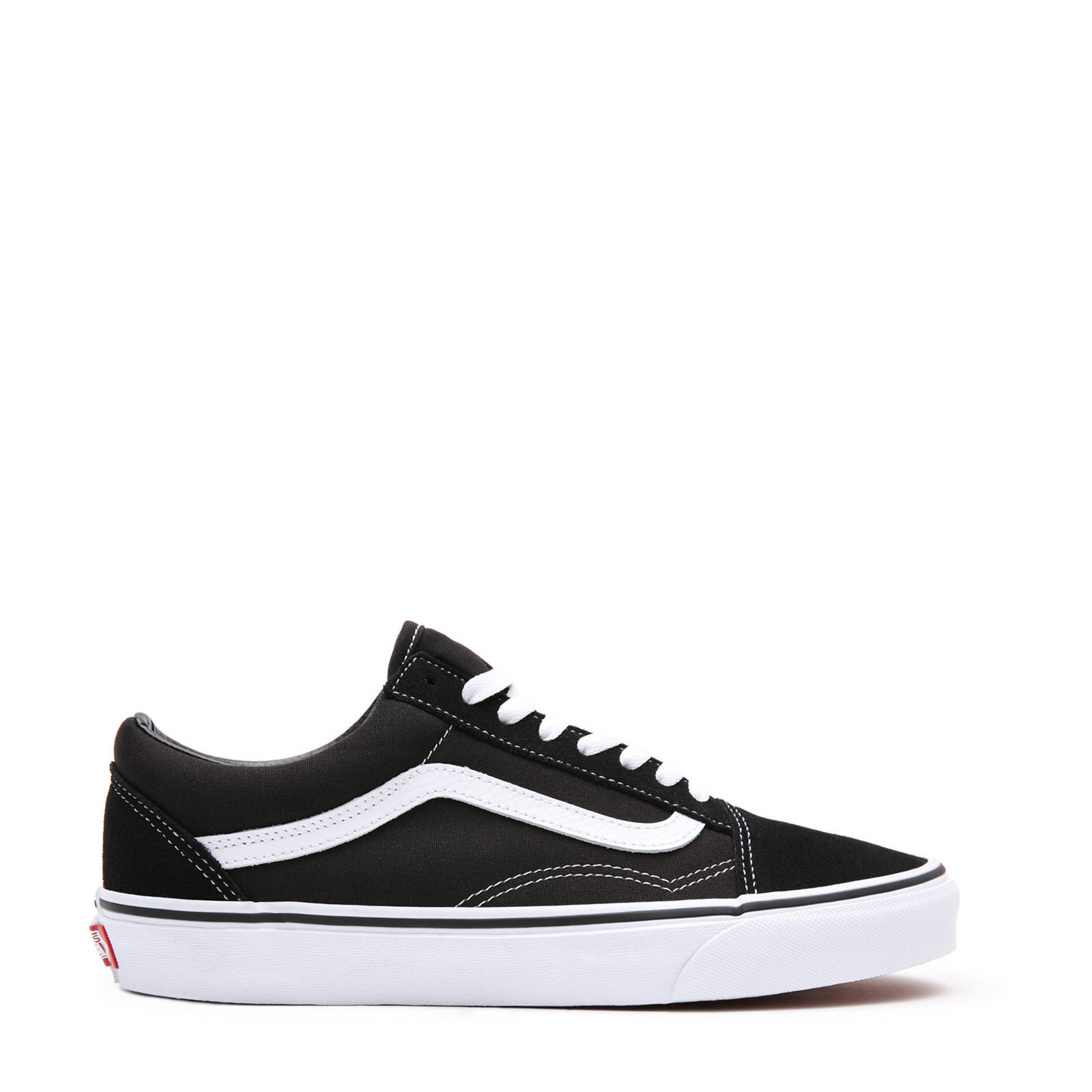 Vans wit zwart sale