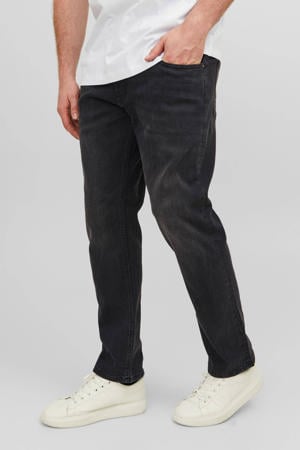 slim fit jeans JJIGLENN JJORIGINAL Plus Size black denim