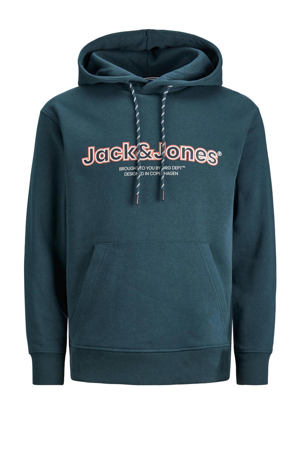 JACK & JONES PLUS SIZE hoodie JORLAKEWOOD  Plus Size met printopdruk magical forest