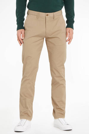 straight fit chino CORE DENTON 1985 met katoen batique khaki
