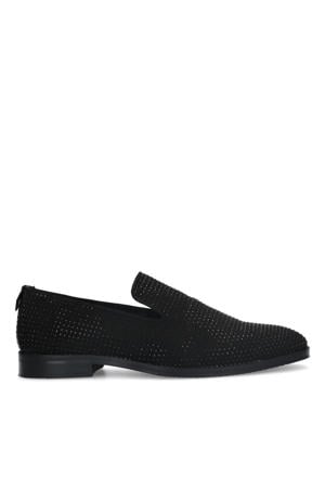   loafers met strass zwart